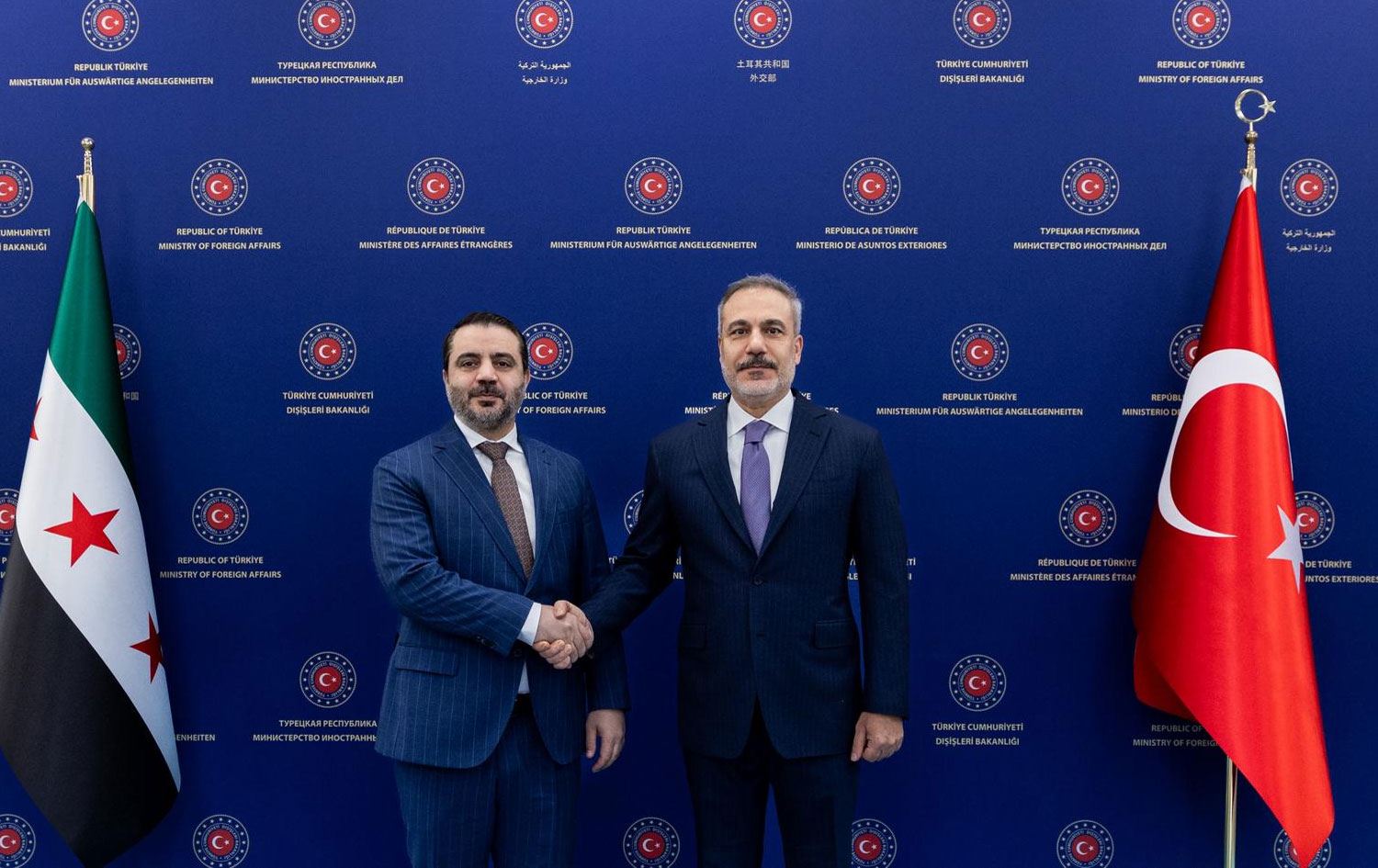 Fîdan û Şeybanî 12ê Çiriya Pêşîn a 2025an li Enqereyê civiyabûn / Wêne: AA-Arşîv