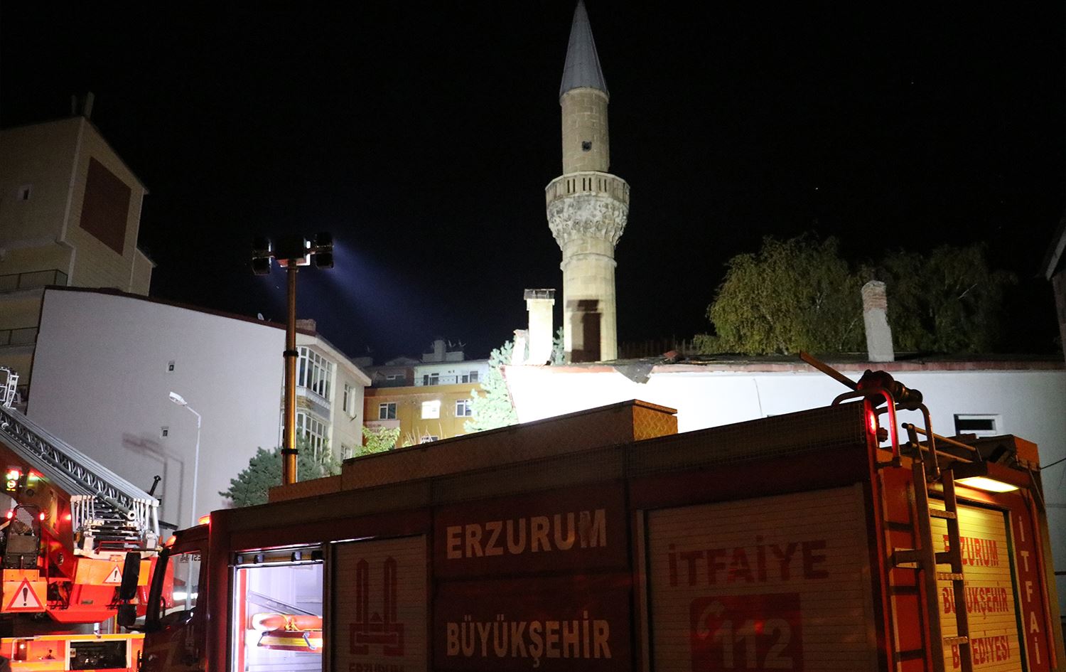 Dîmenê dema vemirandina agir\ Wêne: AA