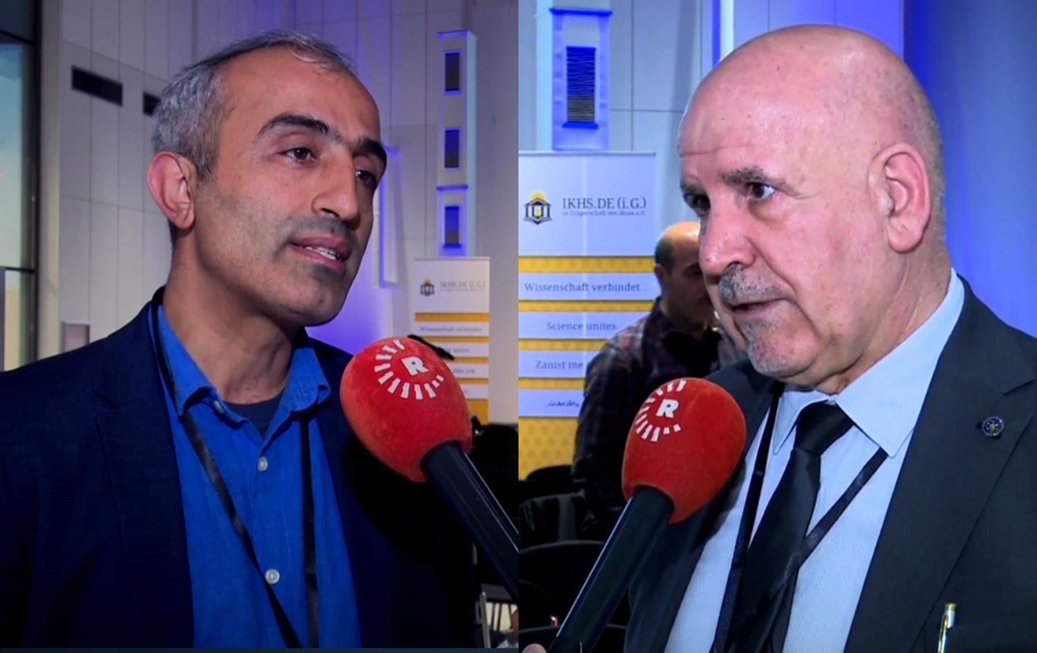 Dr. Davut Yeşîlmen û Dr. Yunis Behram / Wêne û Vîdeo: Rûdaw