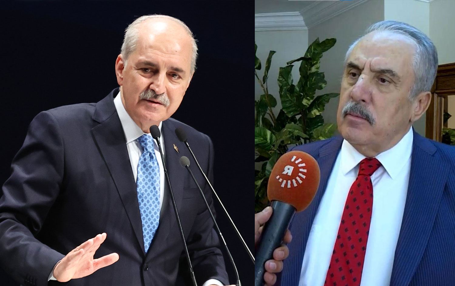 TBMM Başkanı Numan Kurtulmuş ve AK Parti İstanbul Milletvekili Mehmet Salim Ensarioğlu