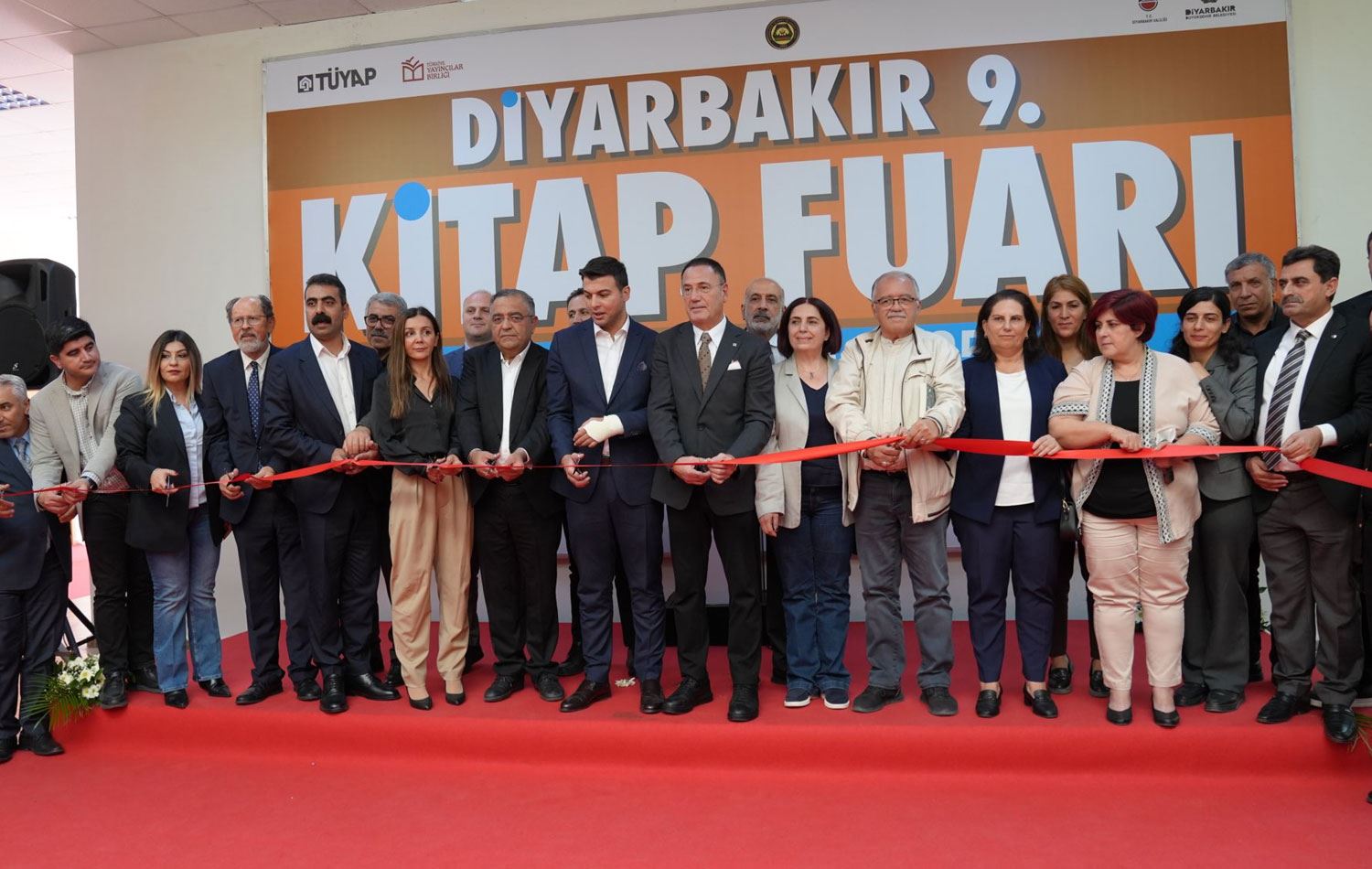 Diyarbakır 9'uncu Kitap Fuarı açıldı. / Foto: X
