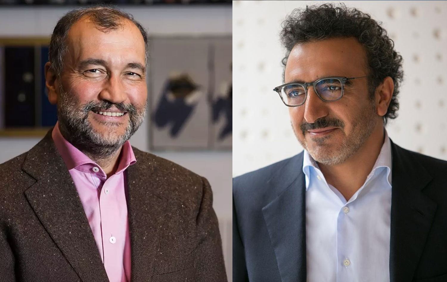Foto: İş İnsanları Murat Ülker ve Hamdi Ulukaya