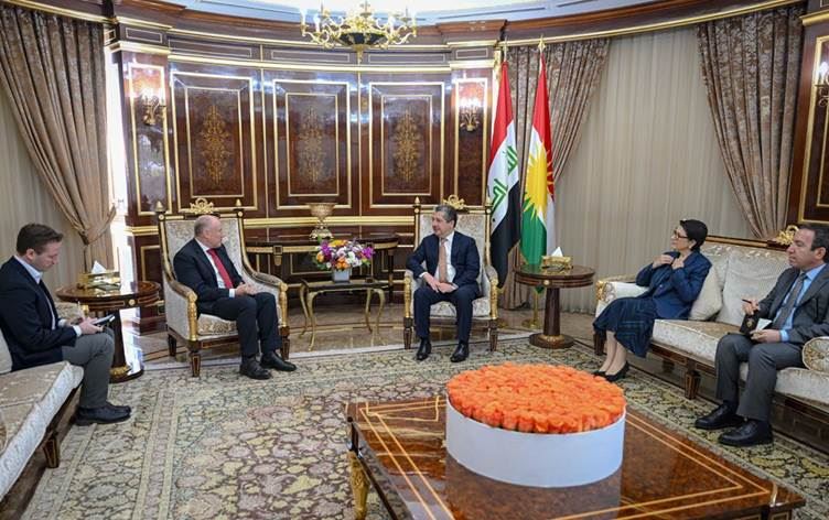 Civîna bi Balyozê Awistralyayê yê Îraqê re / Wêne: Hikûmeta Herêma Kurdistanê