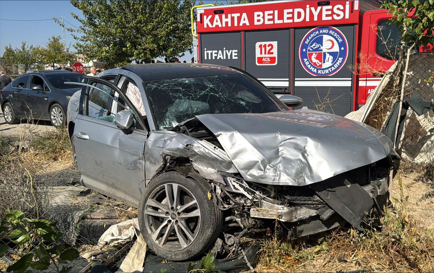 Cihê qezayê / Wêne: AA