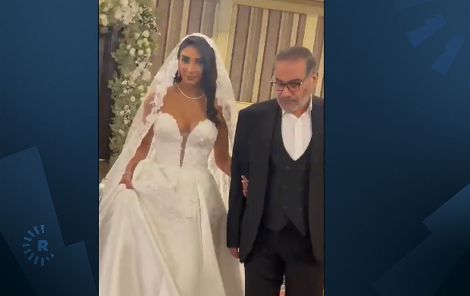 بڵاوبوونەوەی ڤیدیۆی ئاهەنگی هاوسەرگیری کچەکەی عەلی شەمخانی هەرای ناوەتەوە