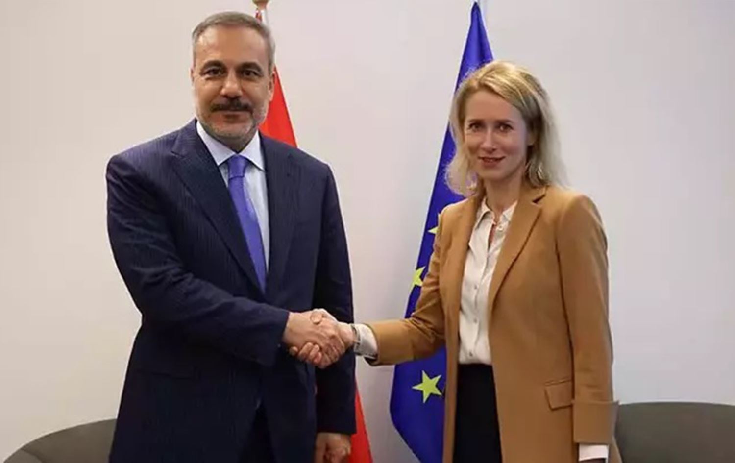 Bakan Fidan, AB Dış İlişkiler ve Güvenlik Politikası Yüksek Temsilcisi Kallas ile görüştü