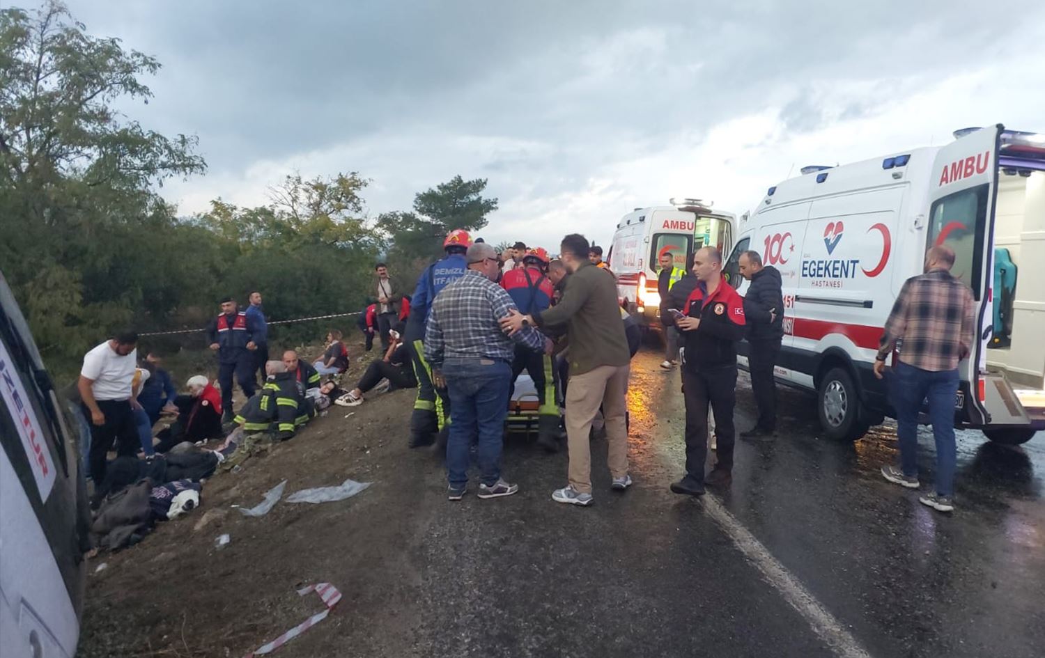 Cihê qezayê / Wêne: AA