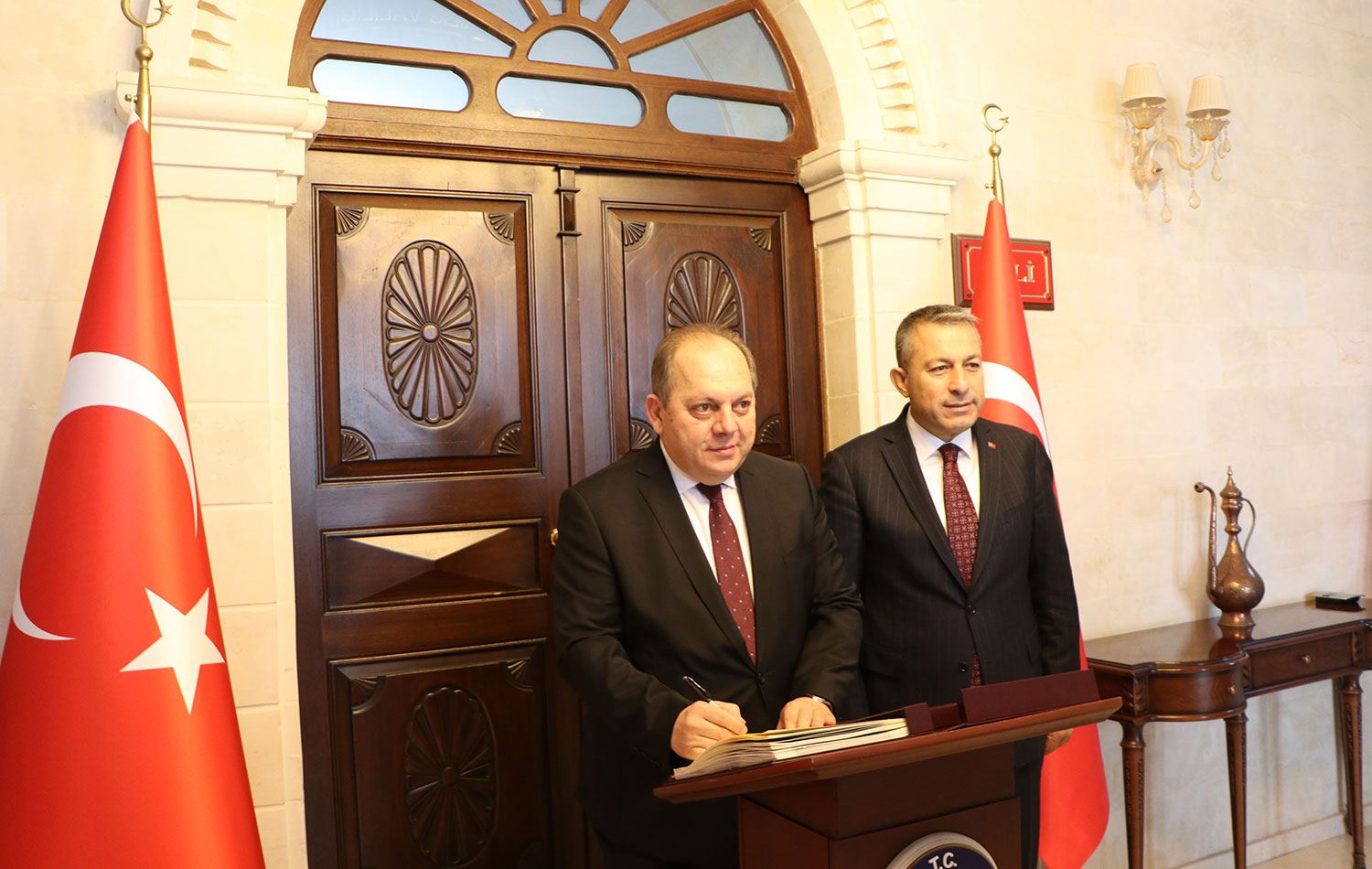 Yargıtay Başkanı Ömer Kerkez (solda) / AA