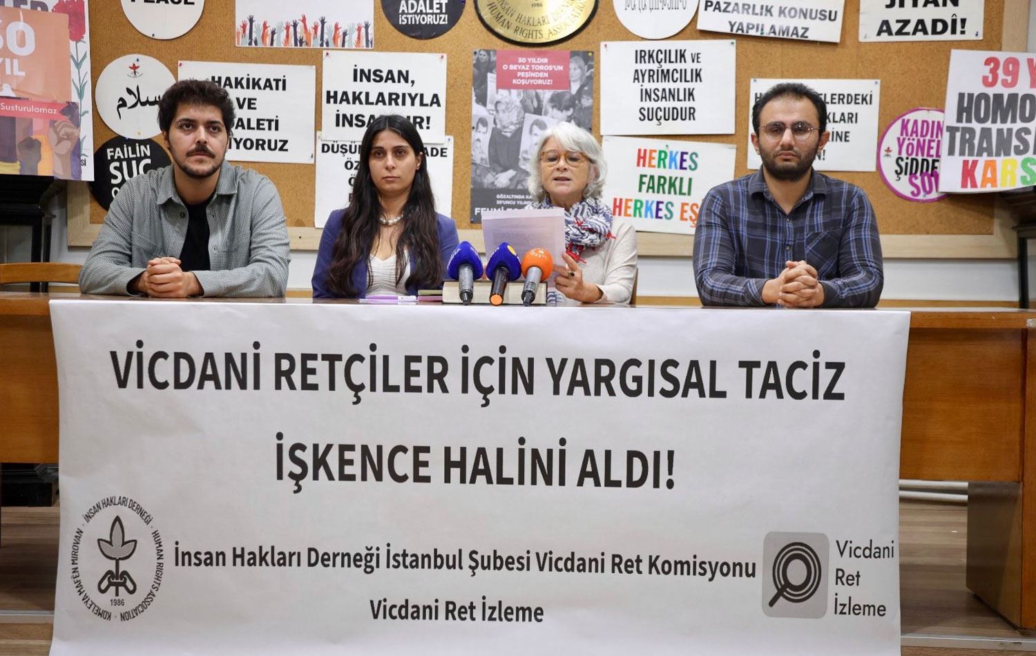 Vicdani retçilere verilen hapis cezalarına tepki