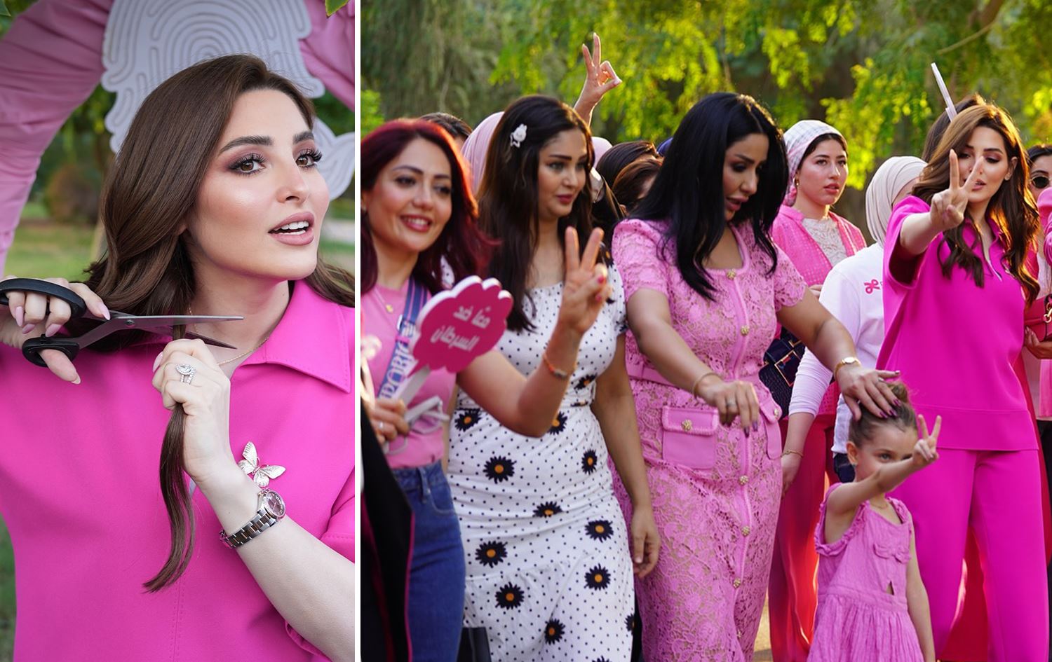 هاوژینی محەممەد حەلبوسی هەڵمەتی پاڵشتیی تووشبووانی شێرپەنجەی مەمکی راگەیاند