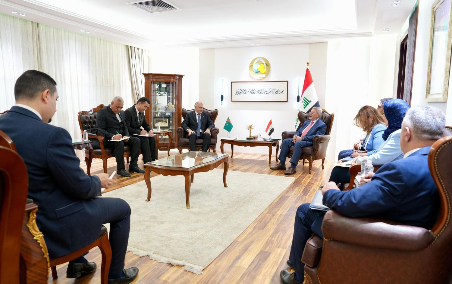 عێراق و تورکمانستان یاداشتێکی لێکتێگەیشتن لە بواری وزە و گازدا واژۆ دەکەن