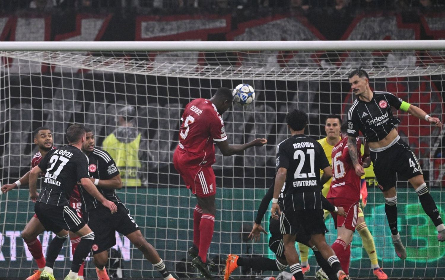 Liverpool û Eintracht Frankfurt hatin pêşberî hev / Wêne: AFP 