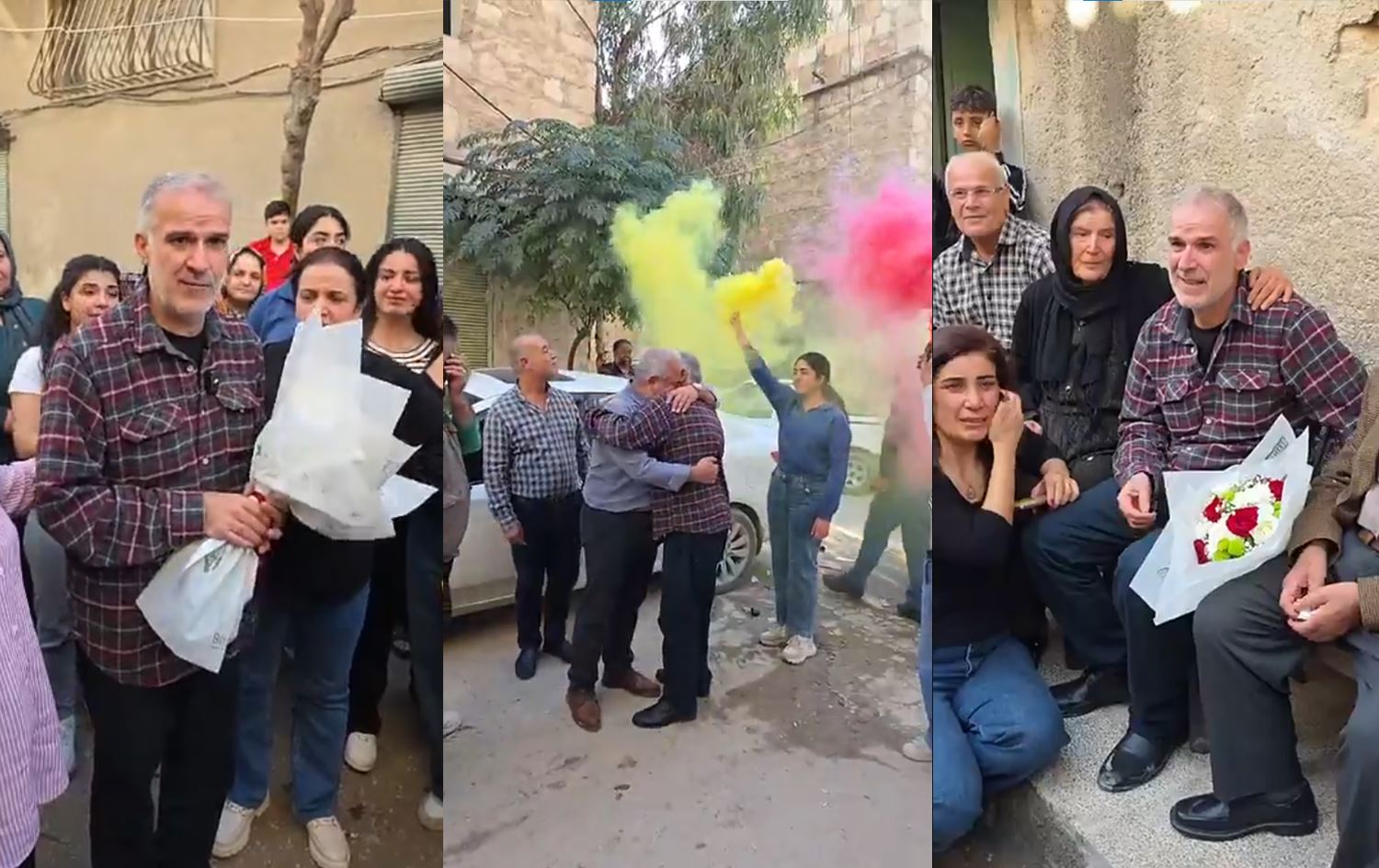 دوو هاونیشتمانیی خەڵکی عەفرین دوای زیاتر لە 30 ساڵ لە زیندانەکانی تورکیا ئازادکران