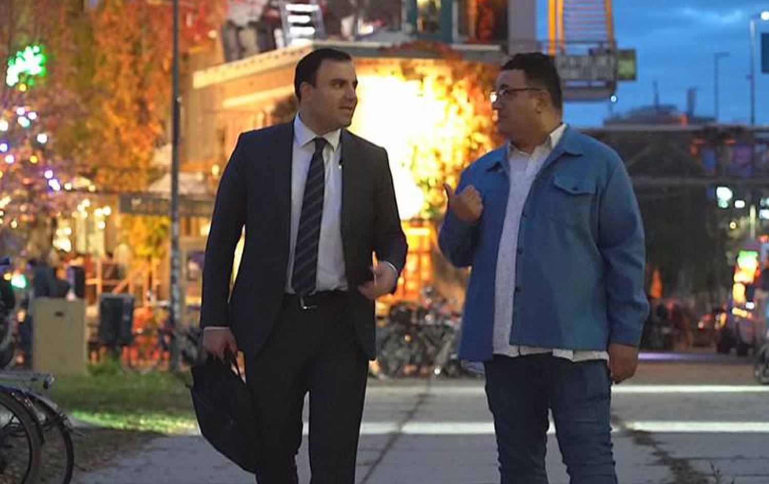 Hêmin Hewêzî û Hêmin Ebdullah\ Wêne û Vîdeo: Rûdaw