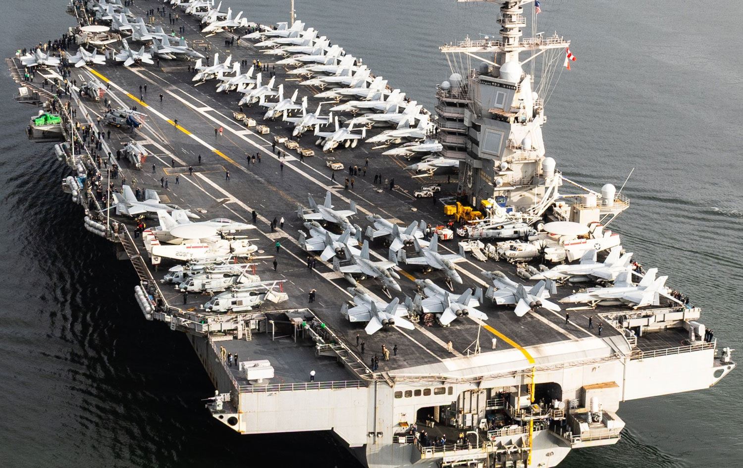 Keştiya USS Gerald Ford\ Wêne: Arşîv