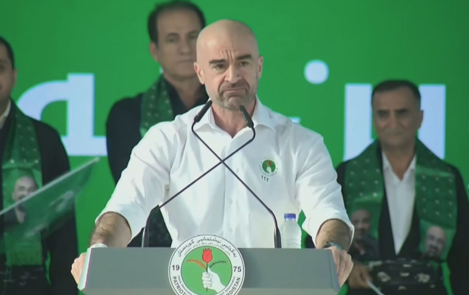 Serokê YNKyê Bafil Talebanî/Wêne: Ji vîdeoyê