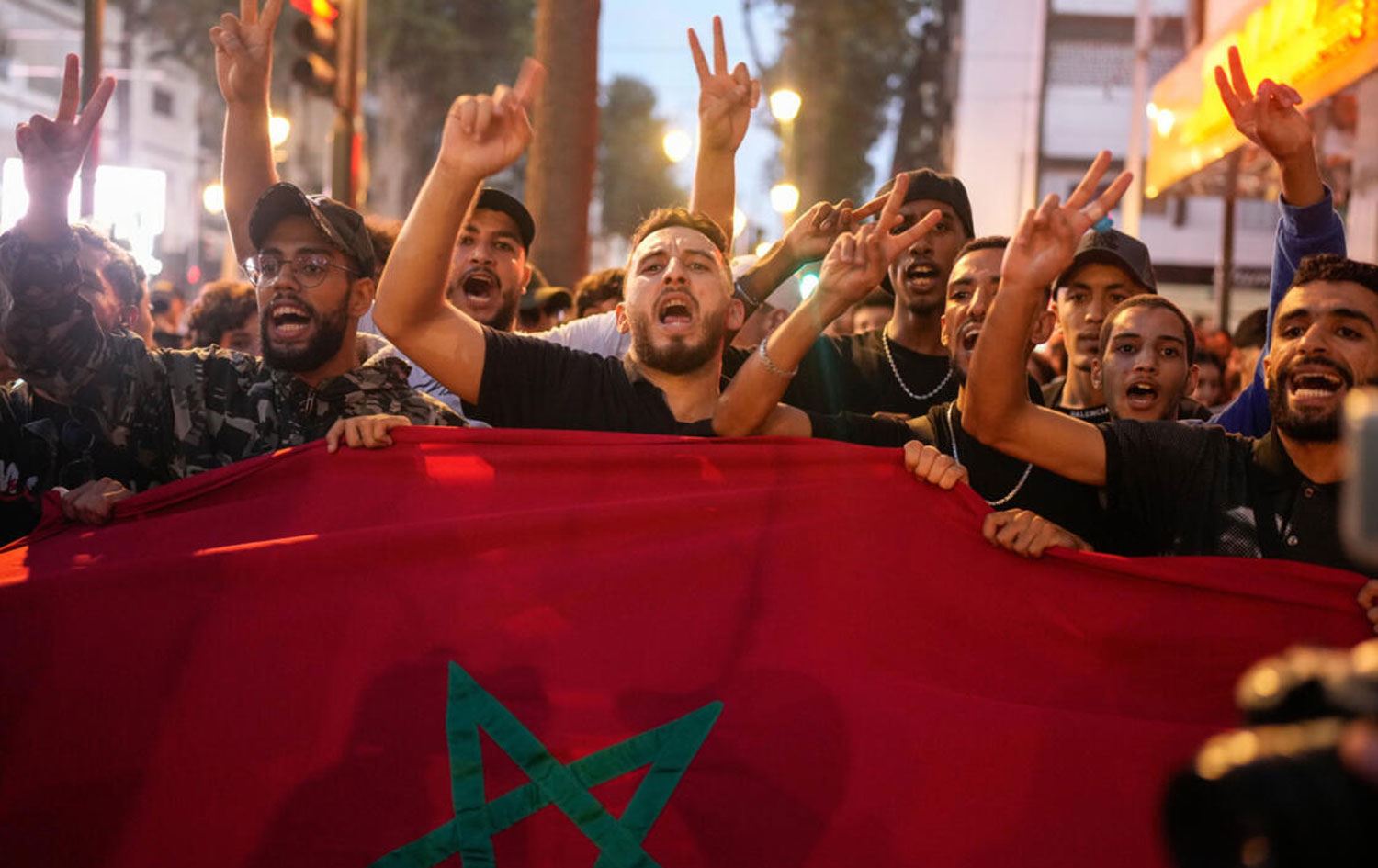 Xwenîşandana yê Çiriya Pêşîn a li Rabatê / Wêne: Mosa'ab Elshamy, AP