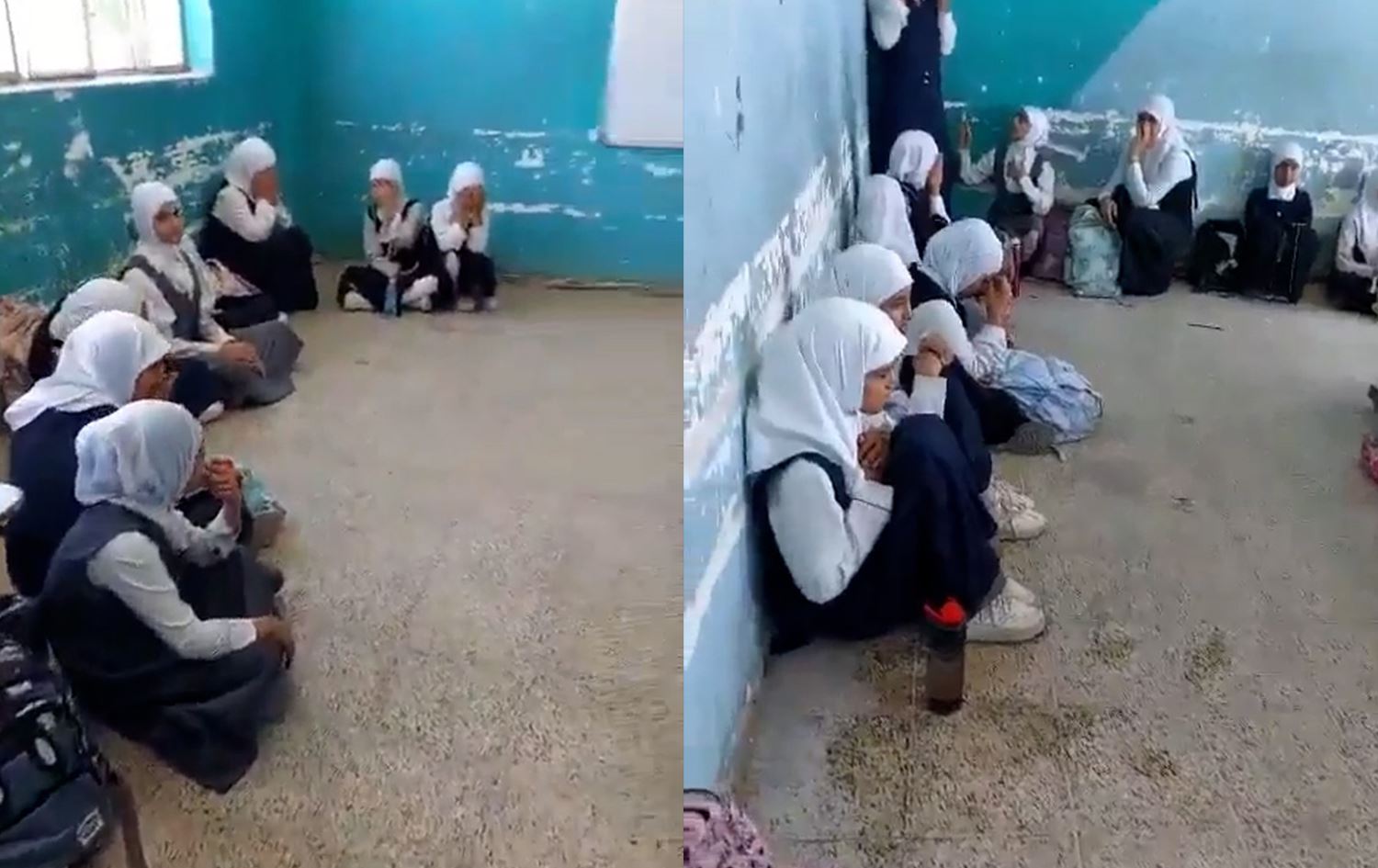 مدير تربية كربلاء يكشف لرووداو حقيقة فيديو جلوس طالبات مدرسة على الأرض