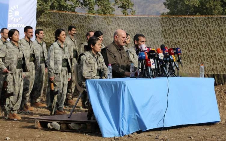 Daxuyaniya PKKyê / Wêne: Rûdaw