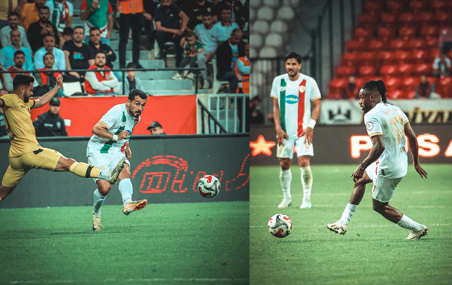 Lîstikvanên Amedspor û Istanbulsporê /Wêne: Amedspor