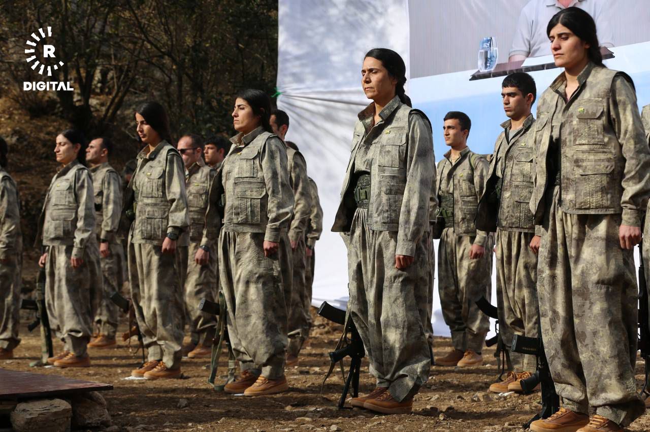 Gerîlayên PKKyê\ Wêne: Rûdaw