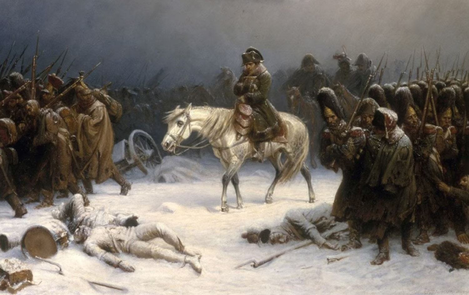 Wêneyekî temsîlî yê artêşa Napolyon 