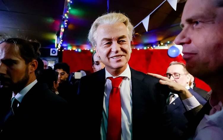 Aşırı sağcı Özgürlük Partisi'nin Genel Başkanı Geert Wilders