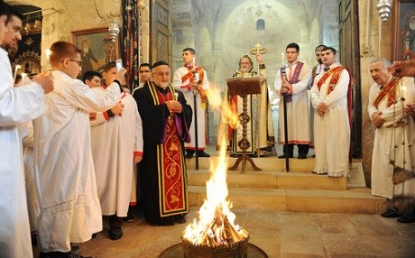 Süryaniler, Doğuş Bayramı’nı kutladı