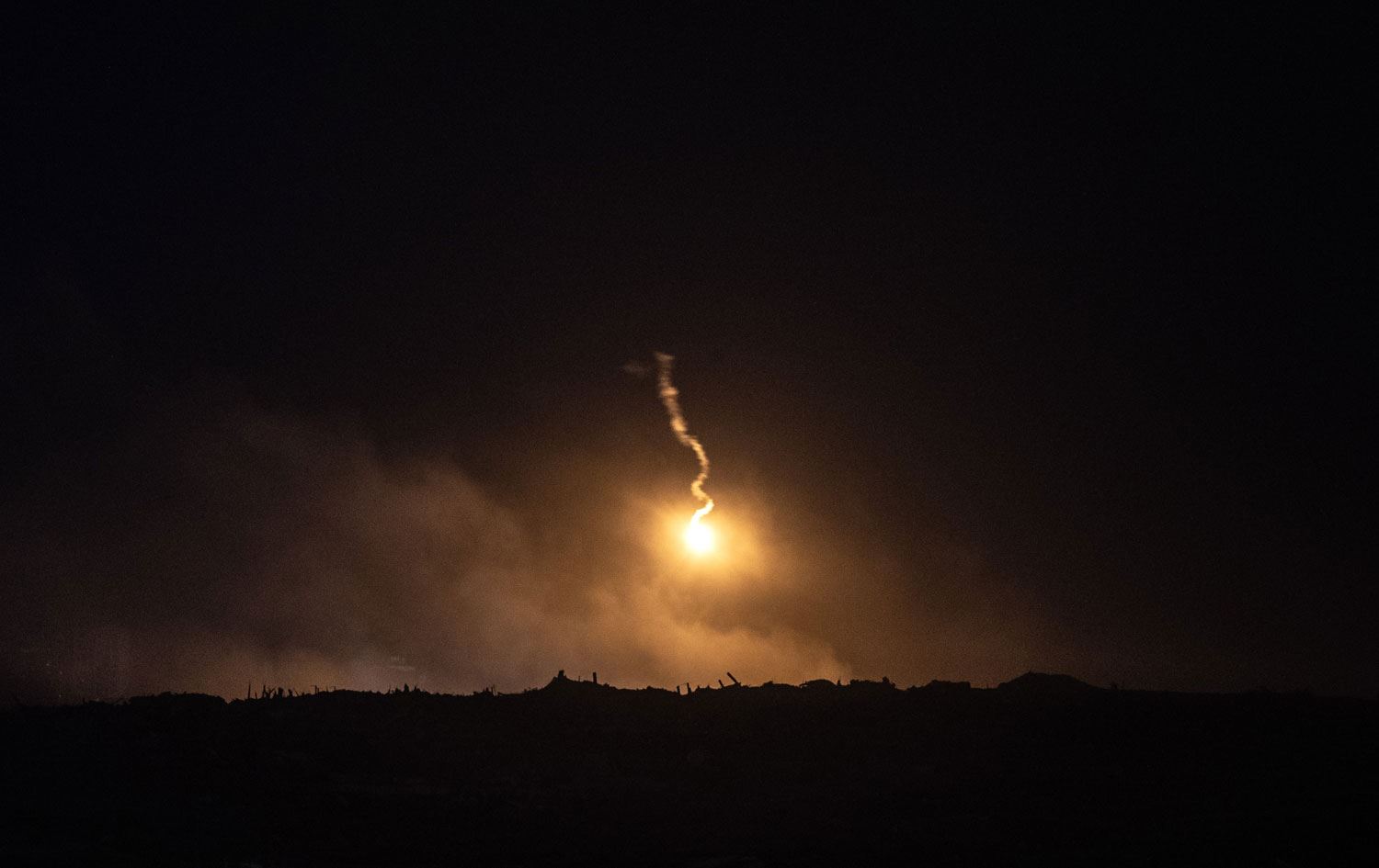 Îsraîlê doh êvarî êrişî Xezeyê kir / Wêne: AA