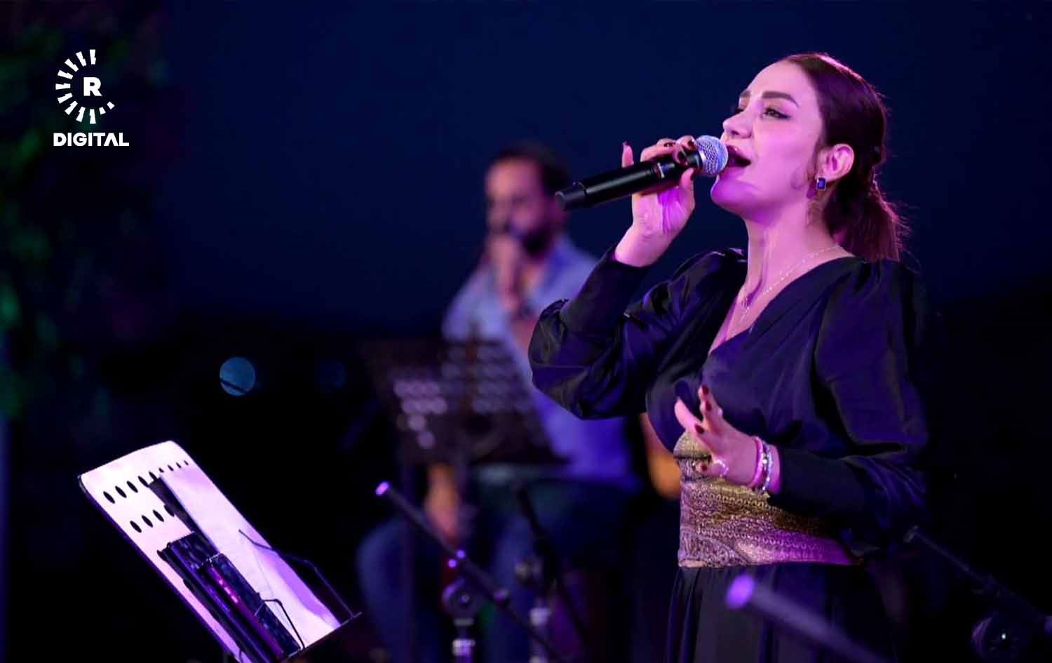 بێریتان مستەفا لە کۆنسێرتی ماڵی میوزیکیی زەهاوی لە مێرگەپان