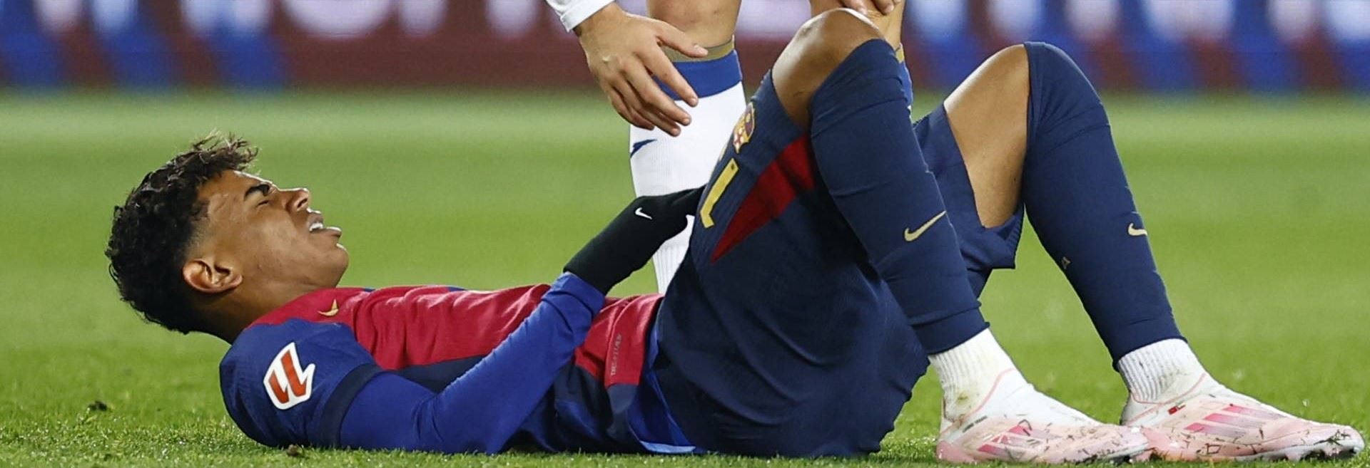 پزیشکێک لەبارەی پێکانەکەی لامین: هێشتا خراپتر لە رێگایە