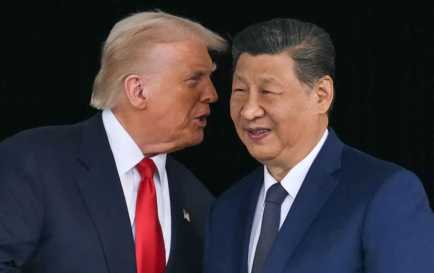 Donald Trump û Xi Jinping / Wêne: AFP