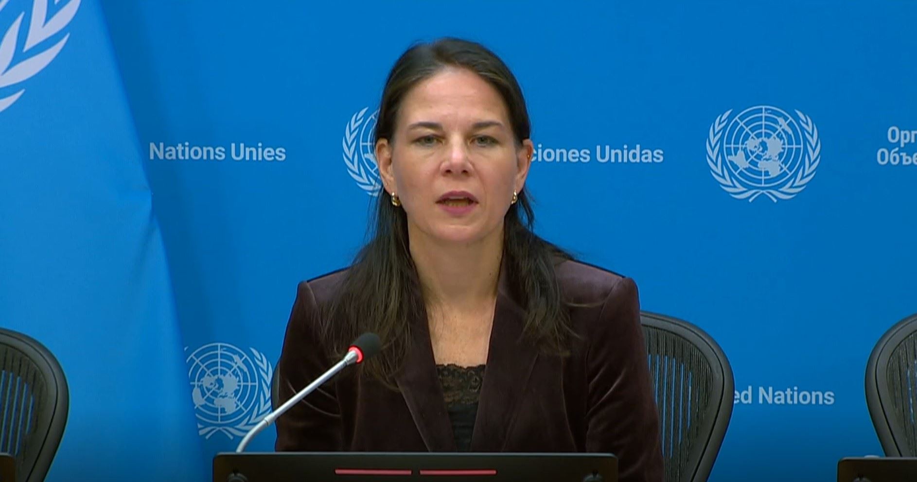 Birleşmiş Milletler Genel Kurulu Başkanı Annalena Baerbock