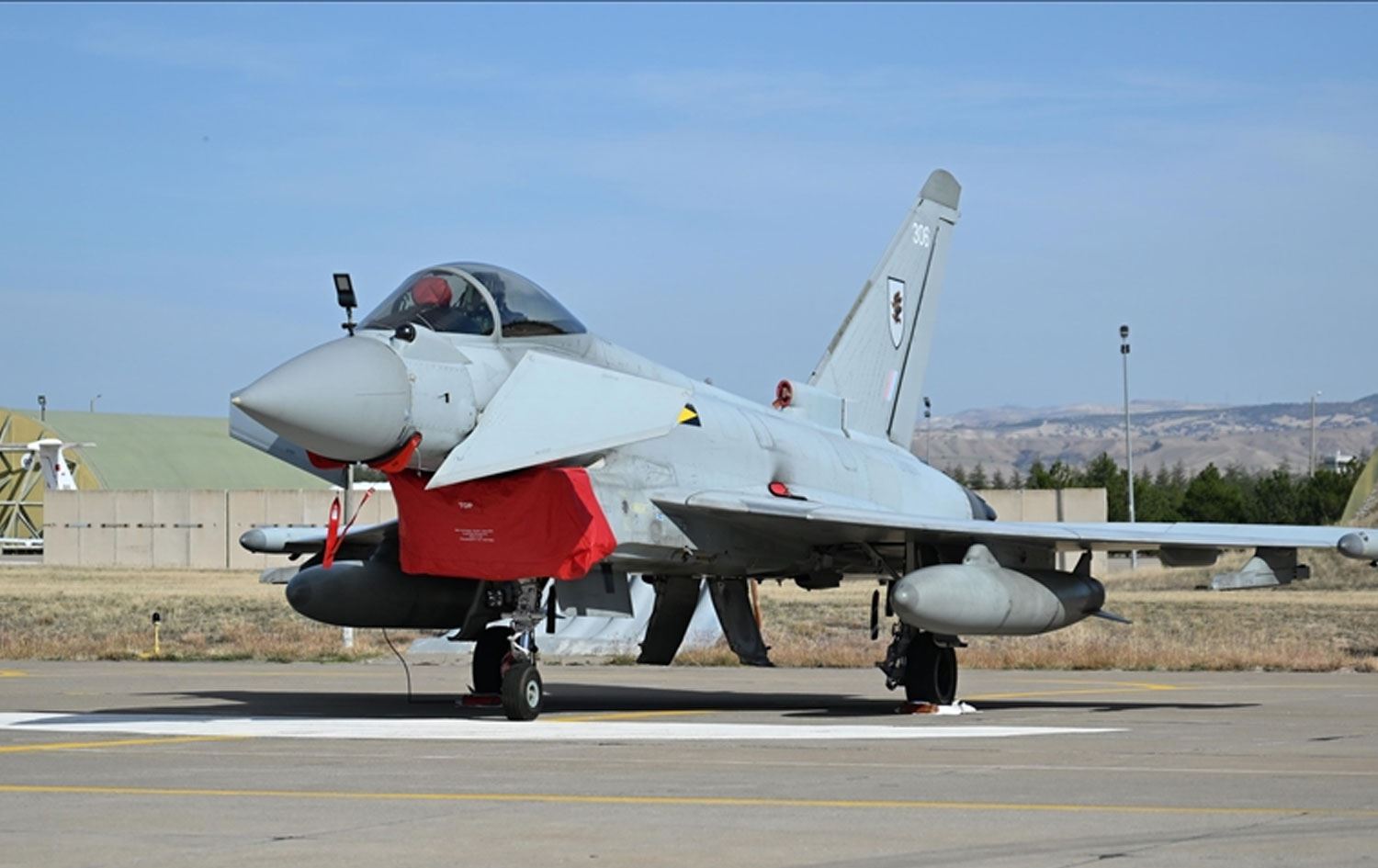 Eurofighter Typhoon uçağı / Foto: AA