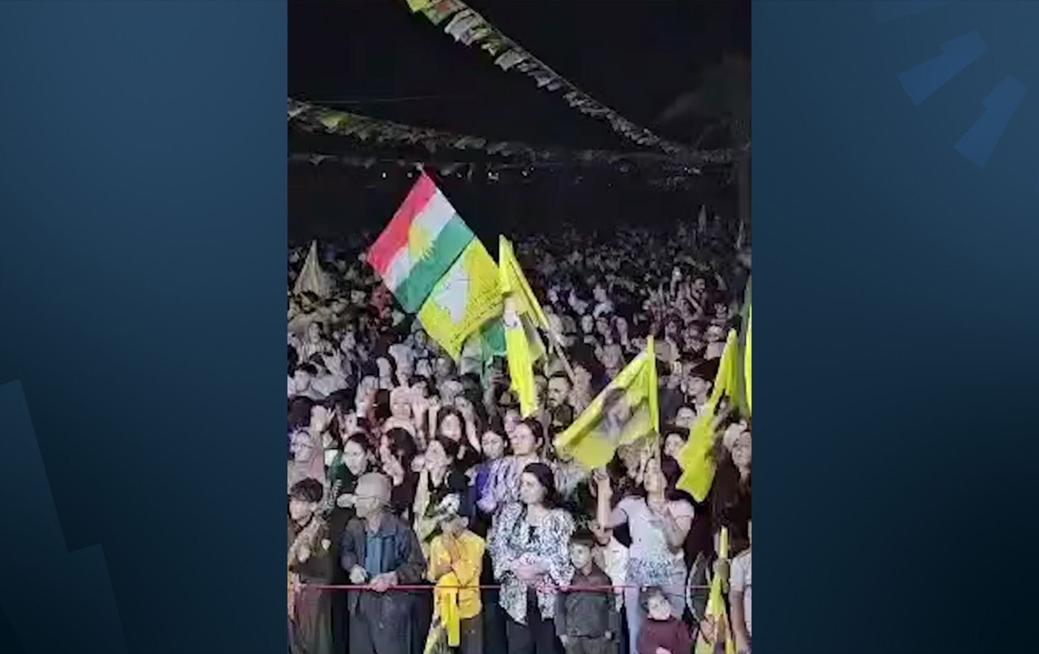 إقامة احتفالية داعمة لقسد في الحسكة