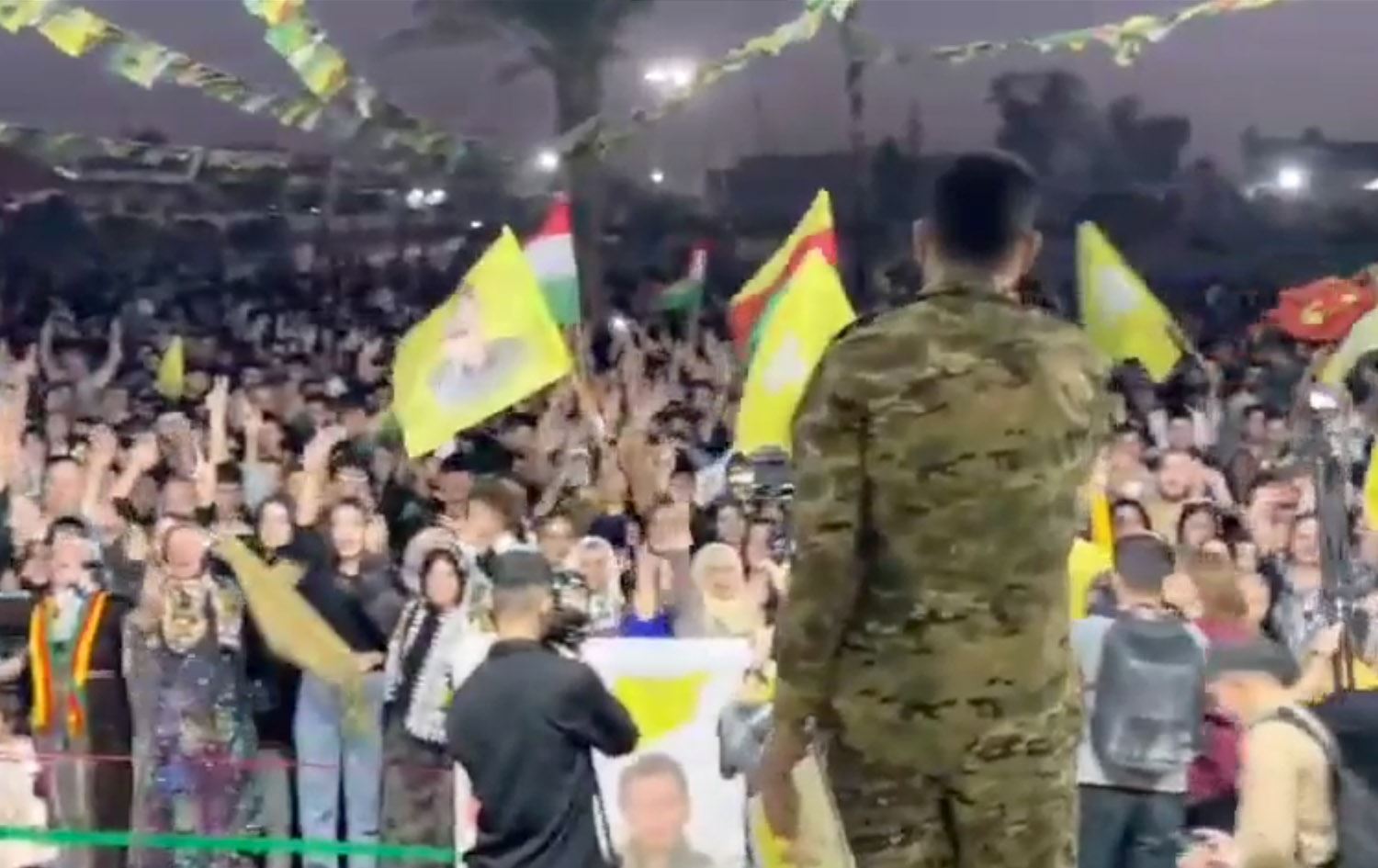 Şahiya piştgiriya HSDyê hat lidarxistin / Wêne: Ji ber dîmenan