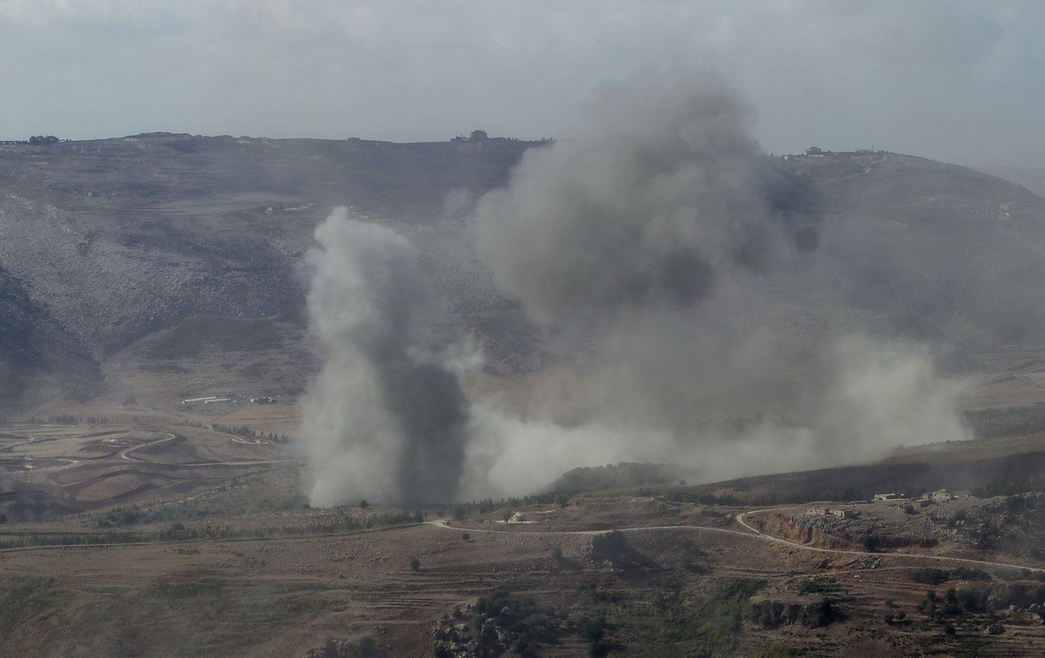 Êrişeke Îsraîlê ya li başûrê Libnanê / Wêne: AA-Arşîv