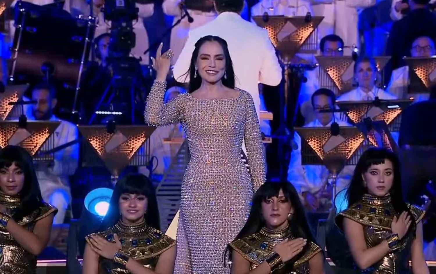 شیریهان لە رێوڕەسمی کردنەوەی مۆزەخانەی گەورەی میسر