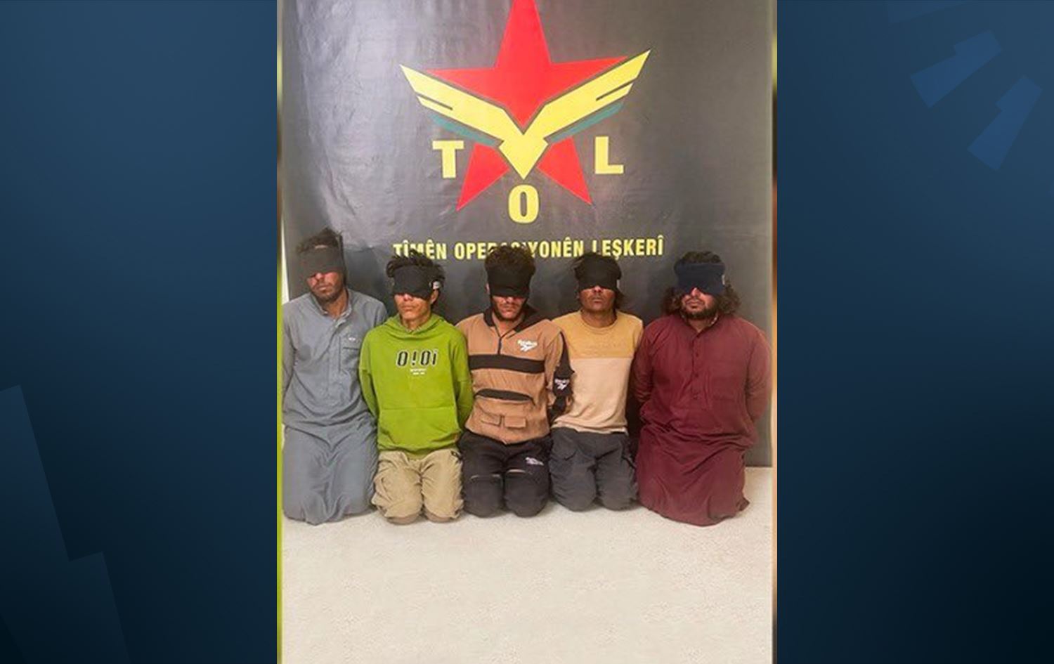 Hinek kesên ku hatine girtin / Wêne: HSD