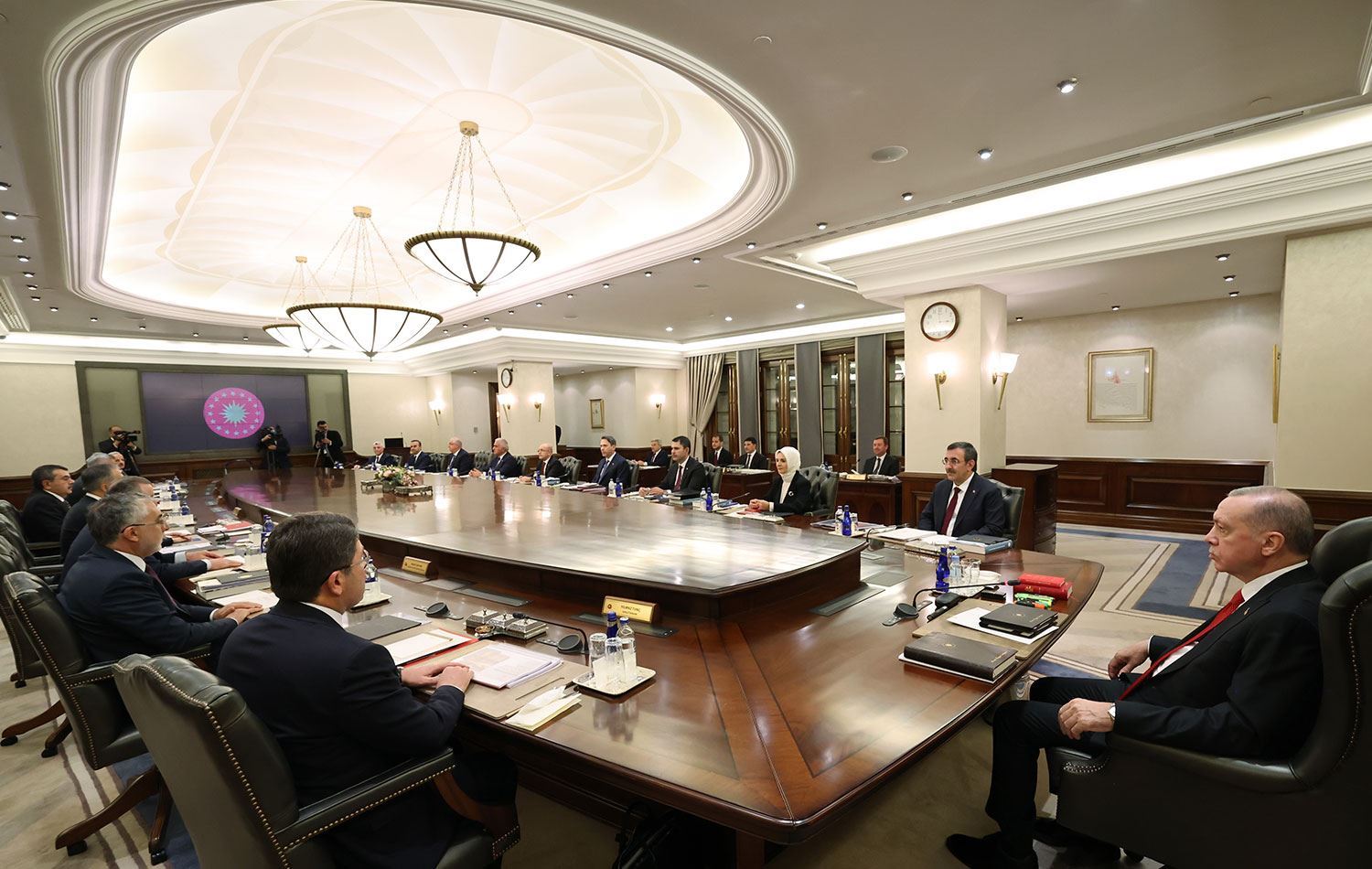 Kabine toplantısından kare - Arşiv