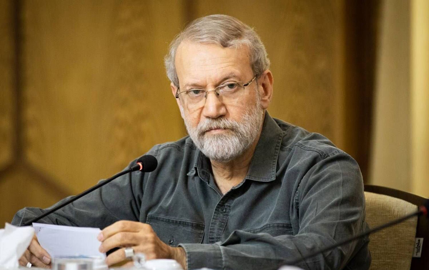 عەلی لاریجانی: ئێران ئامادەیە بۆ دانوستاندن، بەڵام دەبێ دانوستاندنەکە راستەقینە بێت