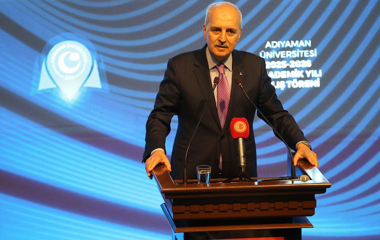 Numan Kurtulmuş, Adıyaman Üniversitesi 2025-2026 Akademik Yılı Açılış Töreni'ne katıldı. / AA