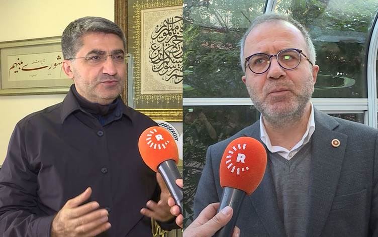 Mehmet Emîn Ekmen û Okan Konuralp/ Wêne: Rûdaw