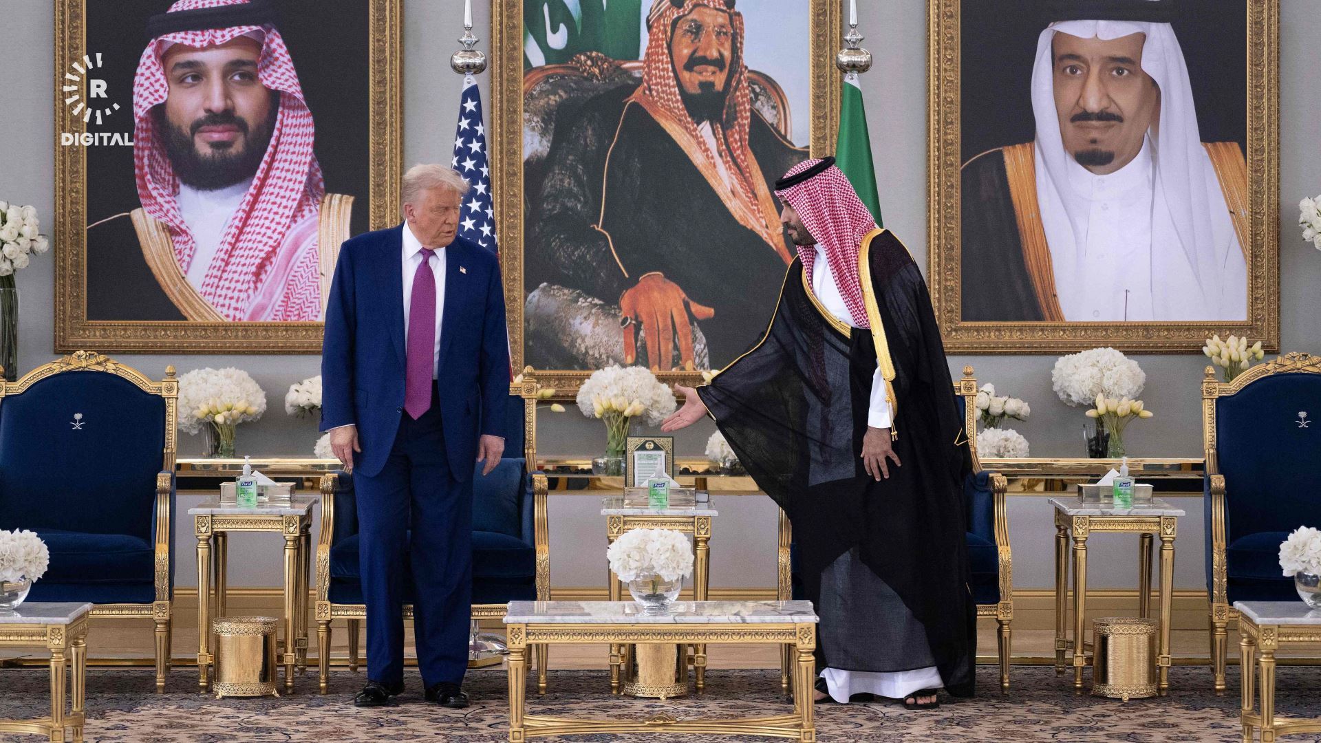 Donald Trump û Mihemed bîn Selman/Wêne: Arşîv