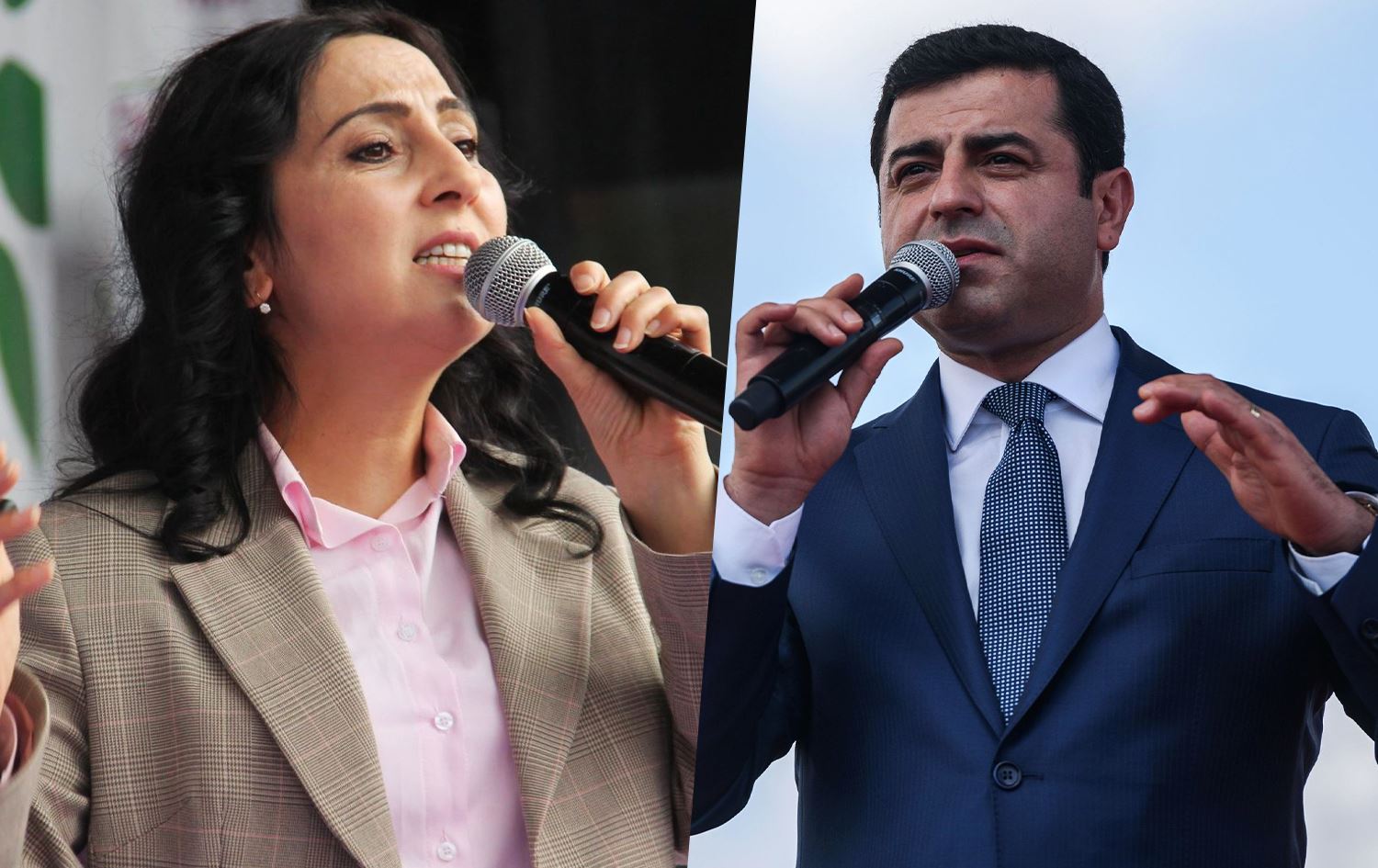 Fîgen Yuksekdag û Selahattîn Demîrtaş / Wêne: Arşîv