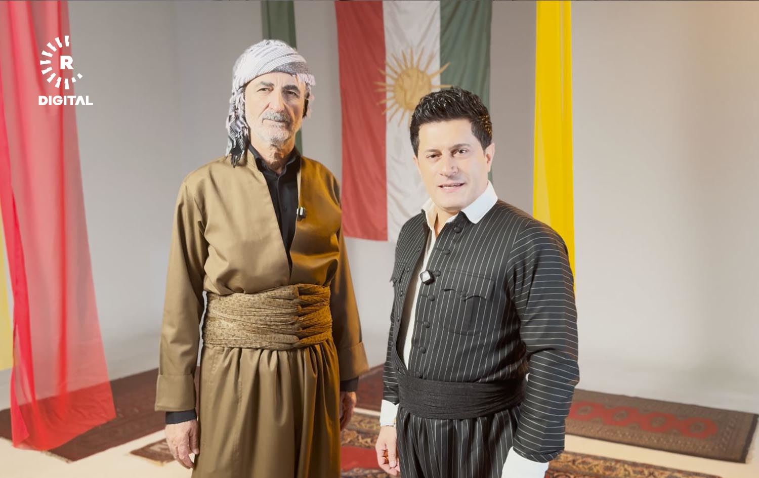 ئەیوب عەلی و گارا سازکار گۆرانی بۆ ئاڵای کوردستان دەڵێن