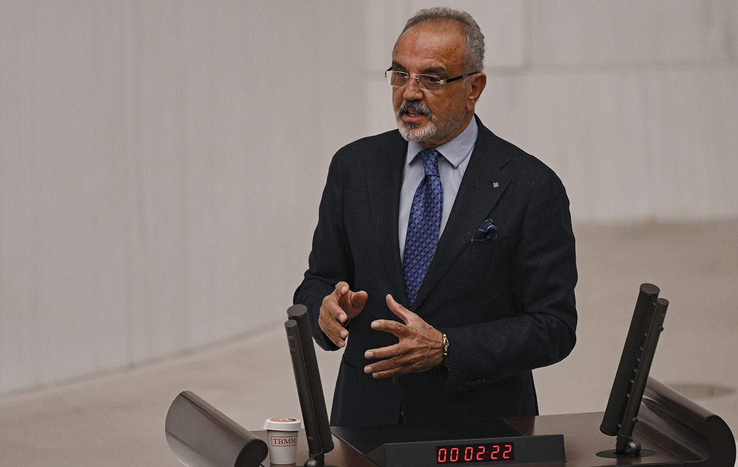 DEM Parti Ağrı Milletvekili Sırrı Sakık, Meclis Genel Kurulu'nda konuşt. / AA