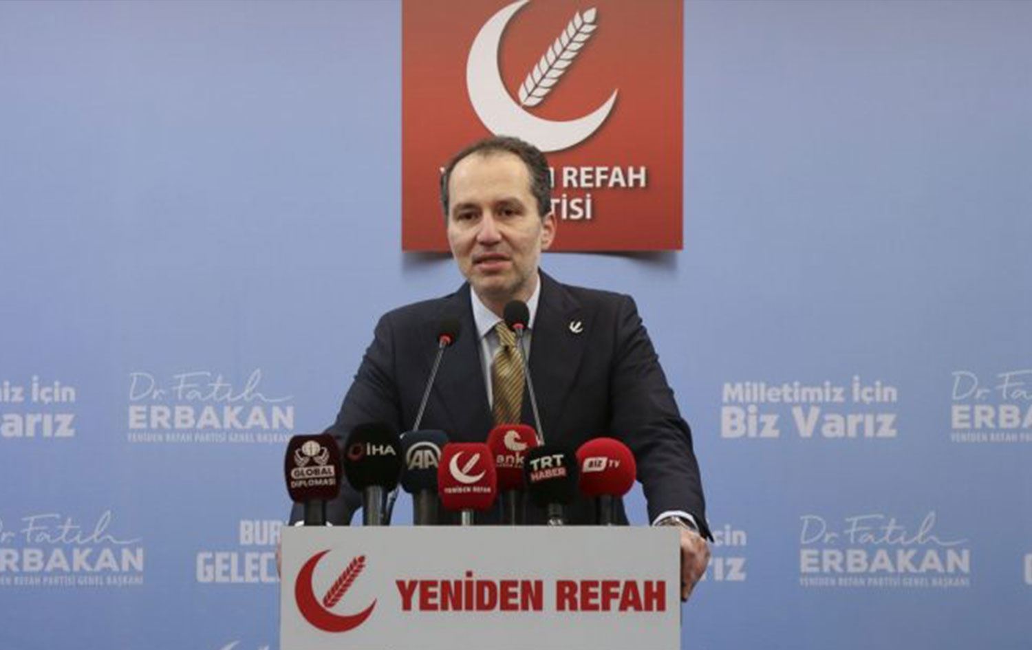 Yeniden Refah Partisi (YRP) Genel Başkanı Fatih Erbakan / Foto: Arşiv