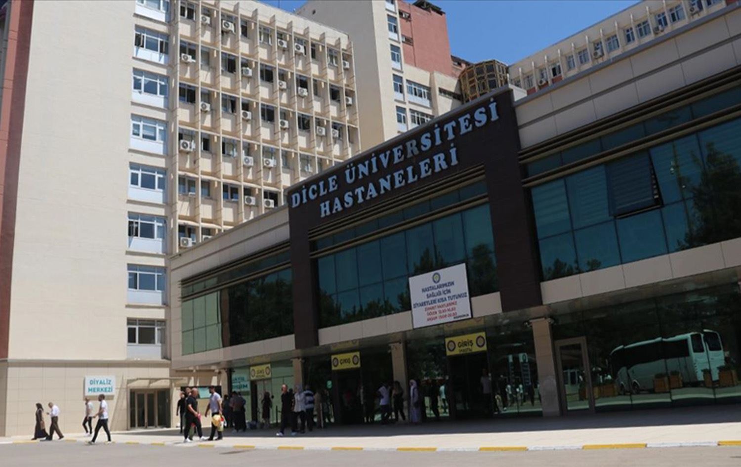 Nexweşxaneya Fakulteya Tipê ya Zanîngeha Dîcleyê\ Wêne: AA