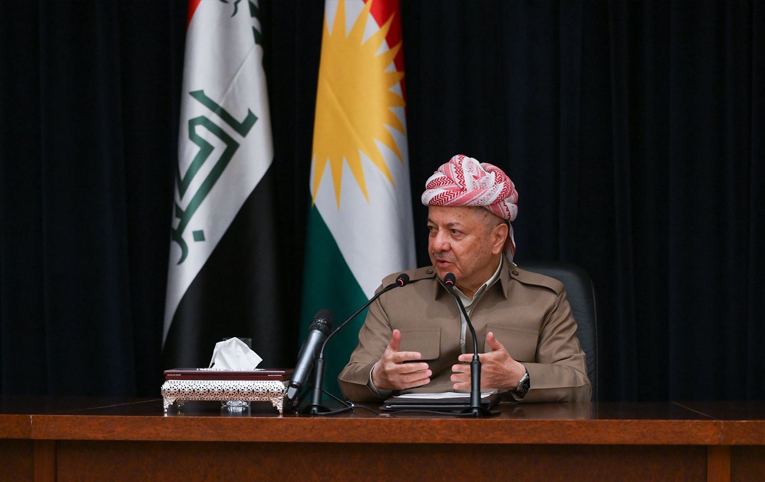 Serok Mesûd Barzanî\ Wêne: Baregeha Barzanî